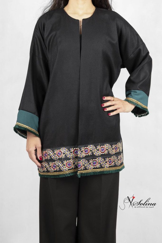 کت کرپ کوتاه هندی سبز