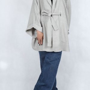 پانچو آستین دار