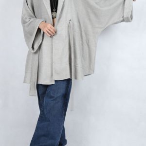 پانچو آستین دار