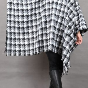 پانچو پاییزه اورسایز